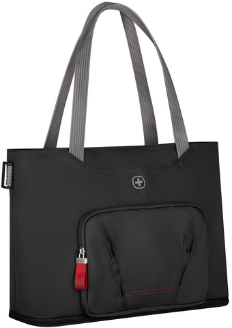 WENGER Motion Deluxe Tote 15.6 Inch 612543 Laptop Tote Chic Black