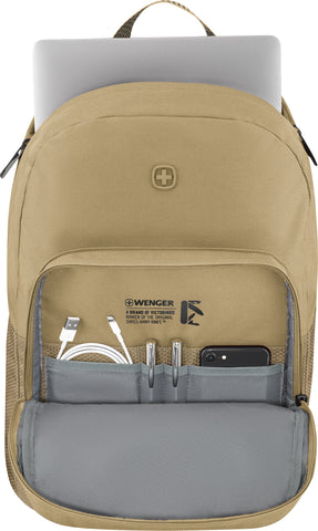 WENGER Laptop Backpack Crango Beige 653180 16 inch