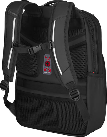 WENGER Laptop Backpack Cosmic Black 653187 17 inch with Tablet Pocket