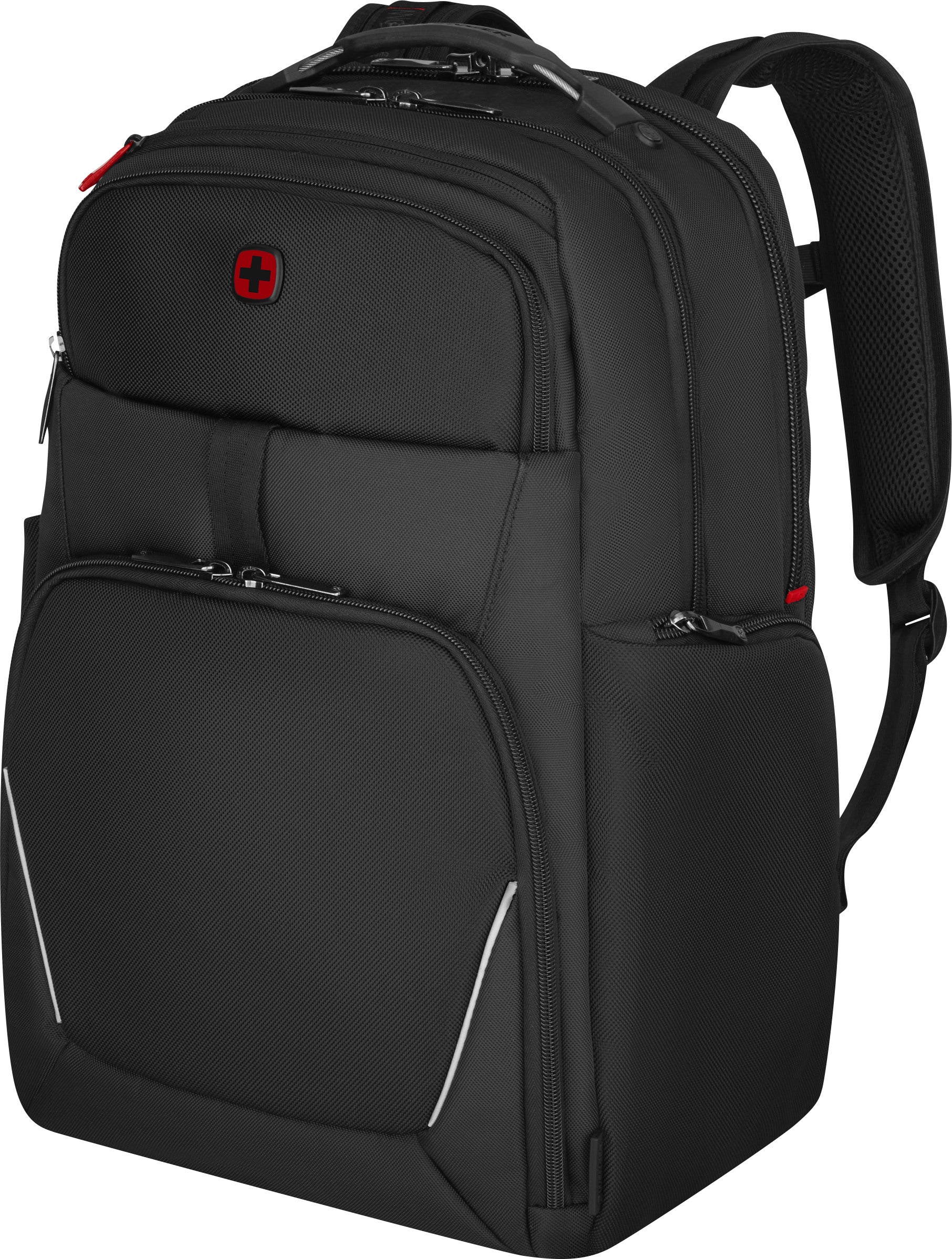 WENGER Laptop Backpack Meteor Black 653188 17 inch with Tablet Pocket