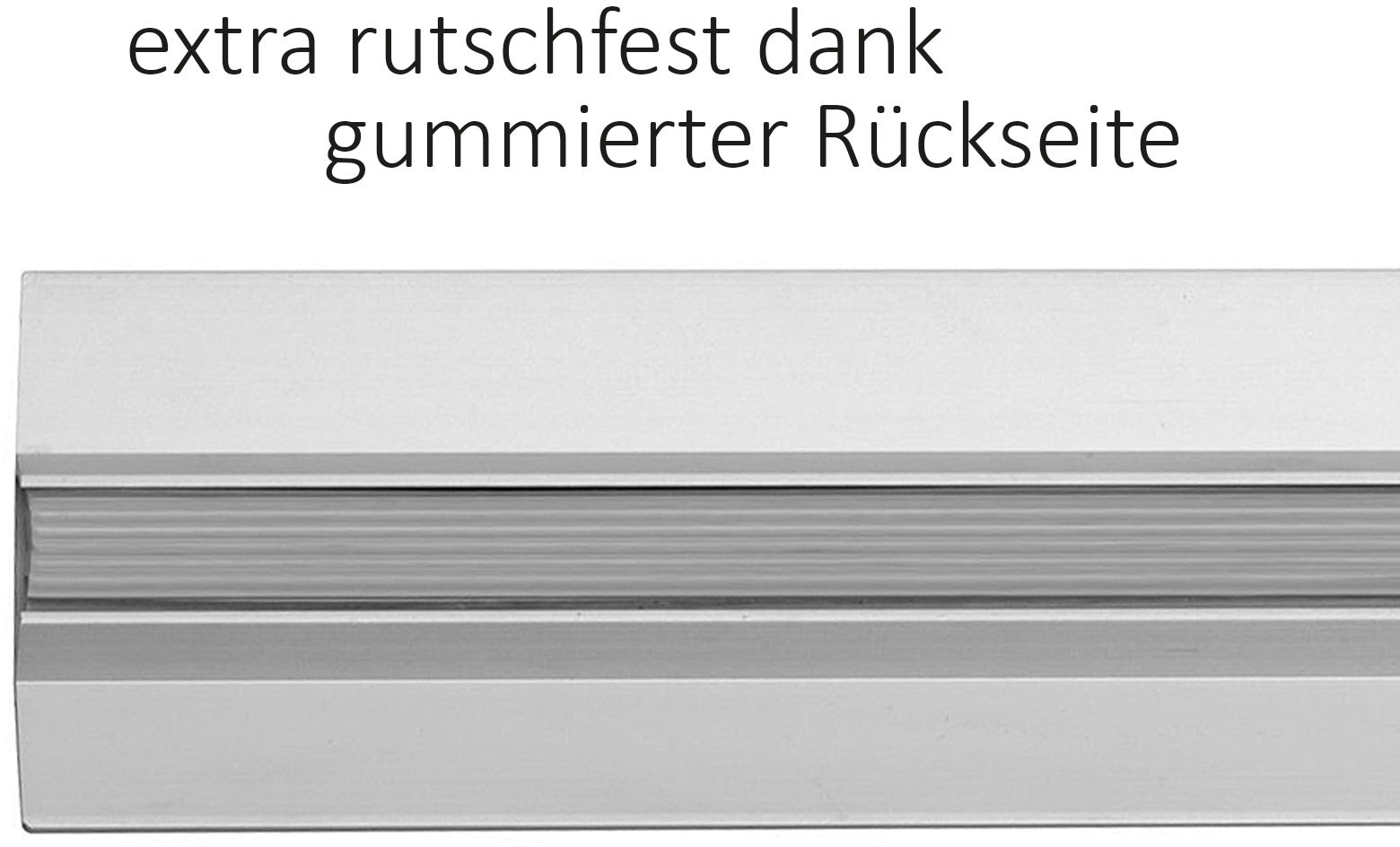 WESTCOTT Aluminium Lineal 30cm E-1019100 cm/inch Scala