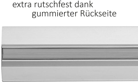 WESTCOTT Aluminium Lineal 30cm E-1019100 cm/inch Scala