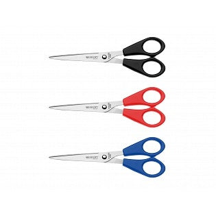 WESTCOTT Scheren-Set 15cm E-3103100 blau/rot/schwarz 3 Stück