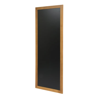 Securit® Wandkreidetafel "Long", Holzrahmen Hellbraun, 56x150cm, Outdoor