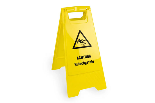 Warnschild „Achtung Rutschgefahr“, 61 x 30 cm