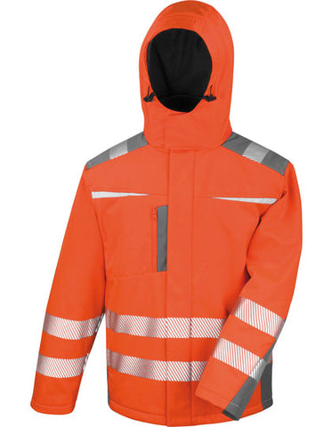 Warnschutzjacke-Dynamischer Softshell-Mantel