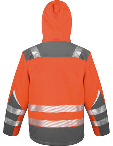 Warnschutzjacke-Dynamischer Softshell-Mantel