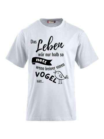T-Shirts bedrucken mit Spruch - Vogel