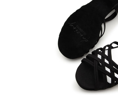 Joy Tanzschuhe in Schwarz Mikrofaser
