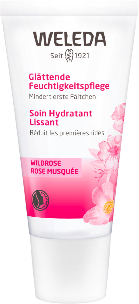 WELEDA Wildrose Glätt. Feuchtigkeitspfl.