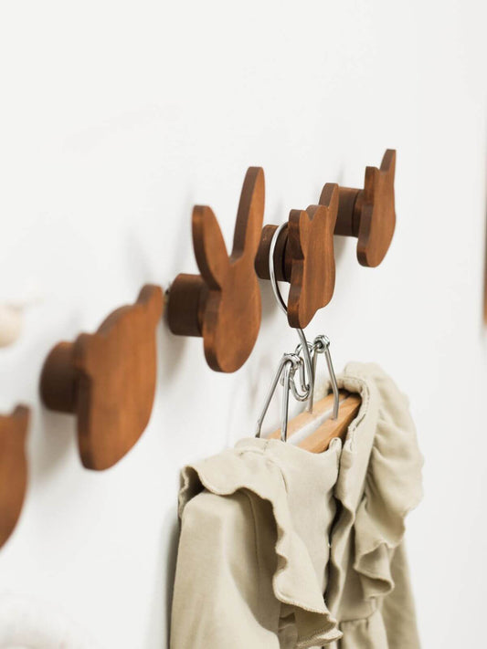 animal wall hooks for nursery