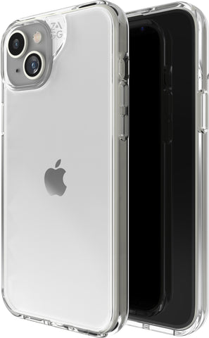 ZAGG Crystal Palace Cases Apple 702312613 iPhone 15/14 Plus,Clear