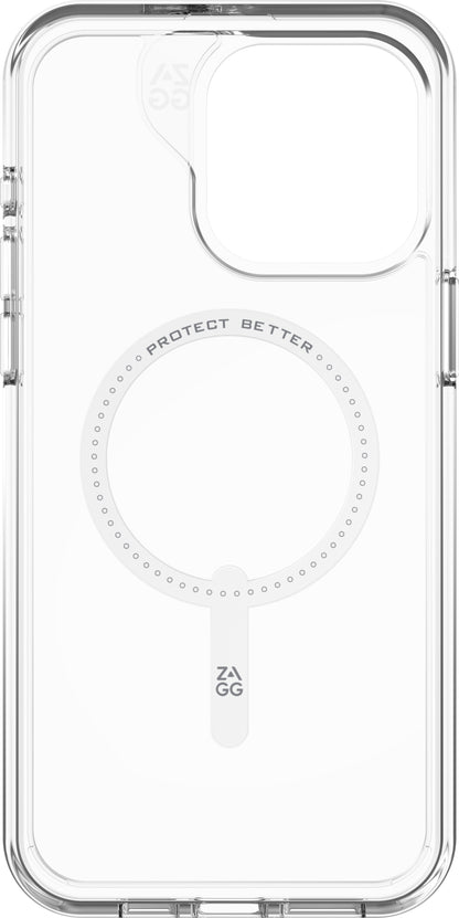 ZAGG Crystal Palace Cases Snap 702312618 Apple iPhone 15 Pro,Clear