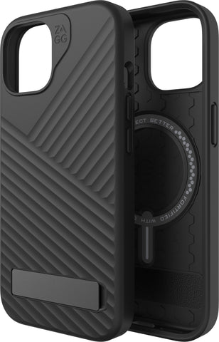 ZAGG Denali Cases Snap KS 702312716 Apple iPhone 15/14/13,Black