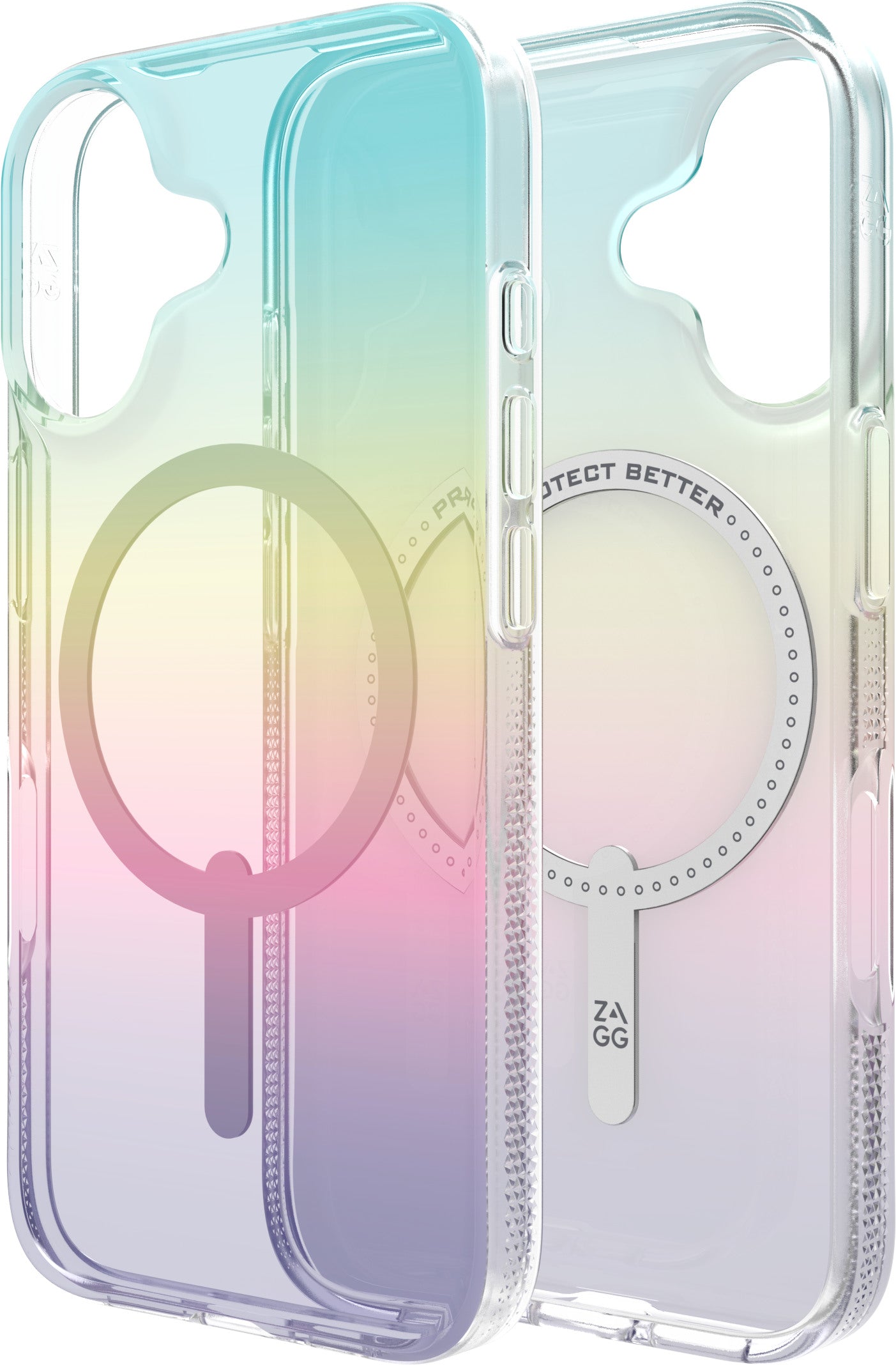 ZAGG Milan Cases Snap Apple 702315110 iPhone 16, Iridescent