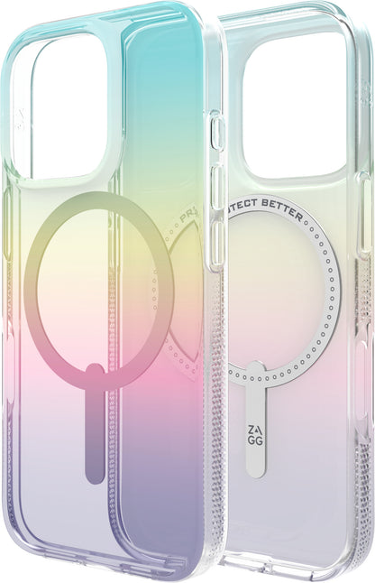 ZAGG Milan Cases Snap Apple 702315112 iPhone 16 Pro,Iridescent