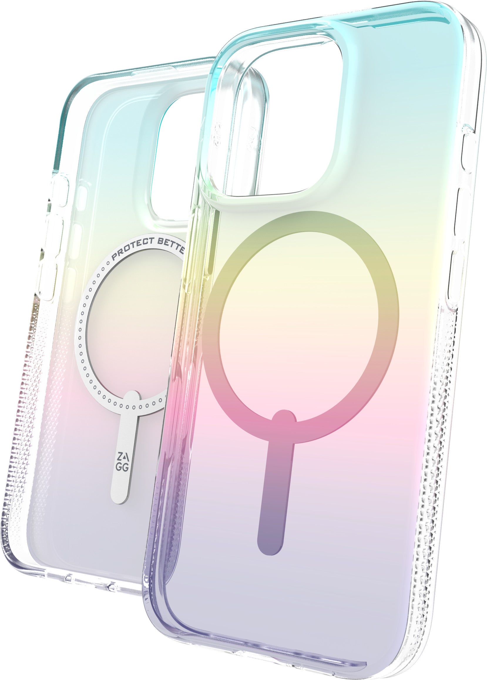 ZAGG Milan Cases Snap Apple 702315112 iPhone 16 Pro,Iridescent