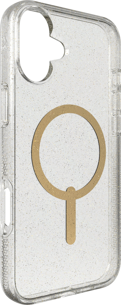 ZAGG Milan Cases Snap Apple 702315127 iPhone 16 Plus,Gold Glitter