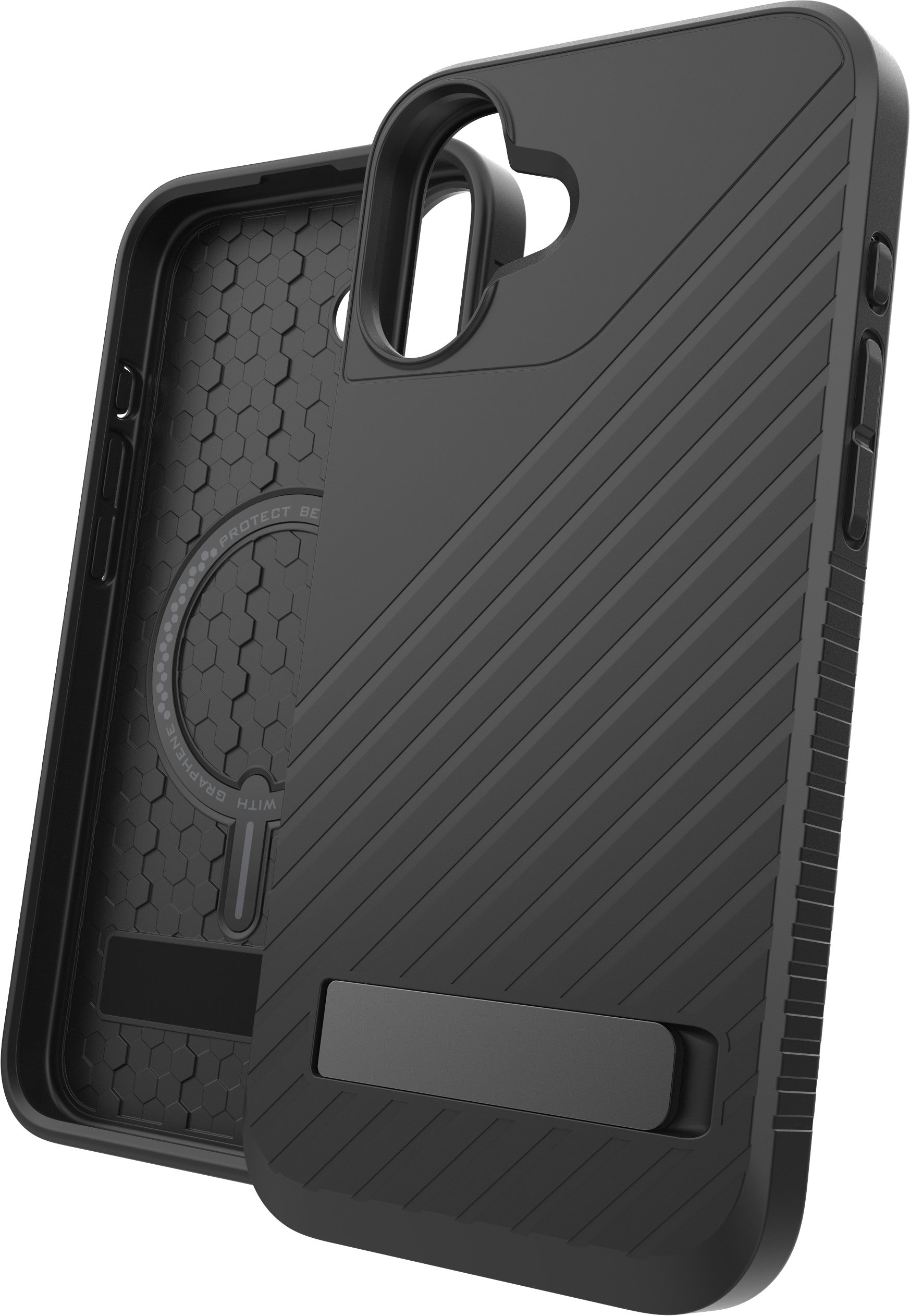 ZAGG Denali Cases Snap KS Apple 702315251 iPhone 16 Plus,Black