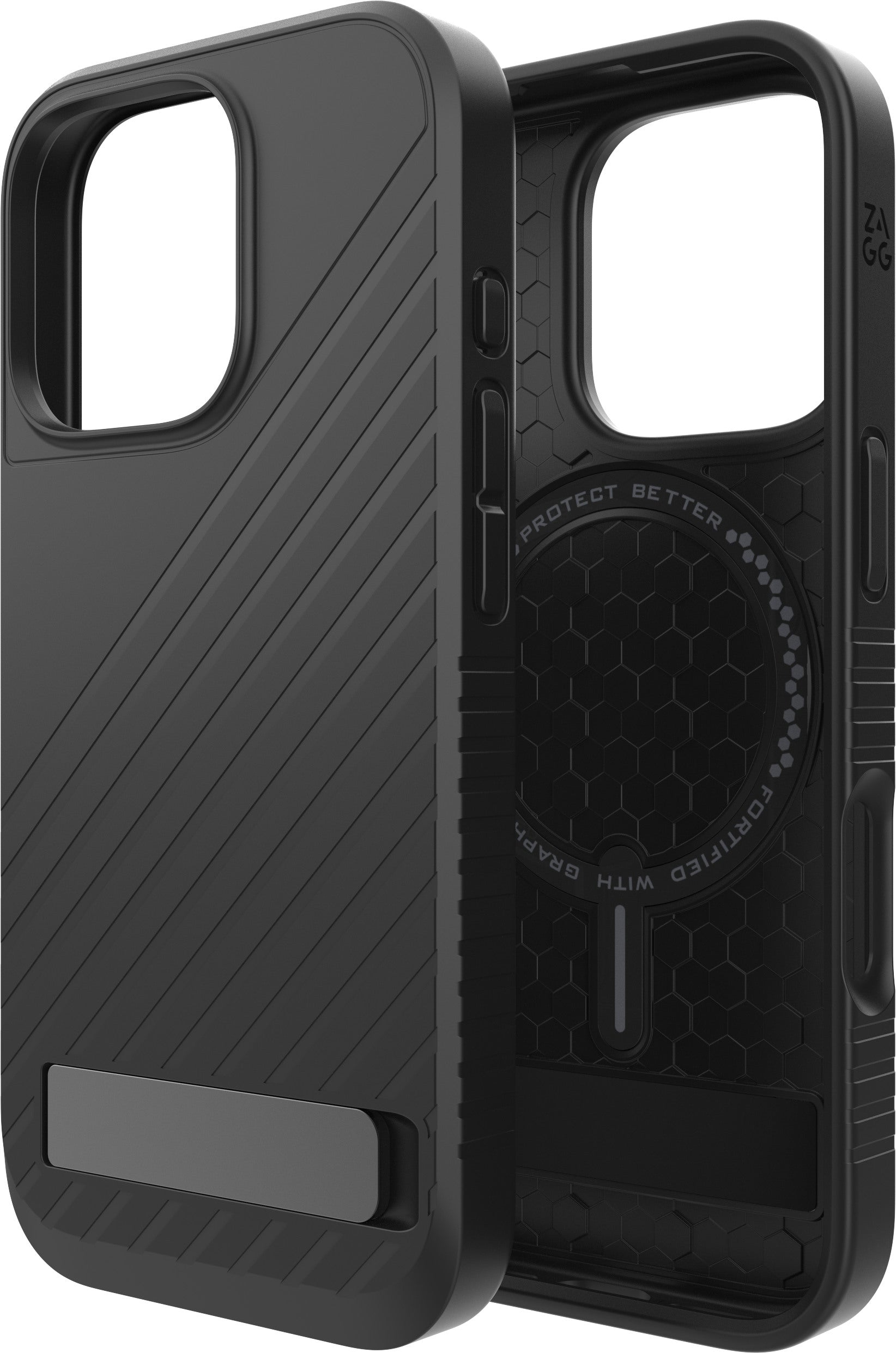 ZAGG Denali Cases Snap KS Apple 702315252 iPhone 16 Pro,Black