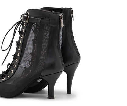 Chaussures de danse Magnet Aura en cuir noir