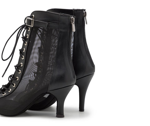 Chaussures de danse Magnet Aura en cuir noir