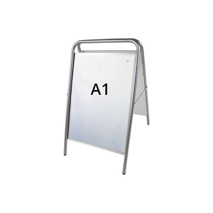 Kundenstopper Stahlrohr Deluxe, Outdoor