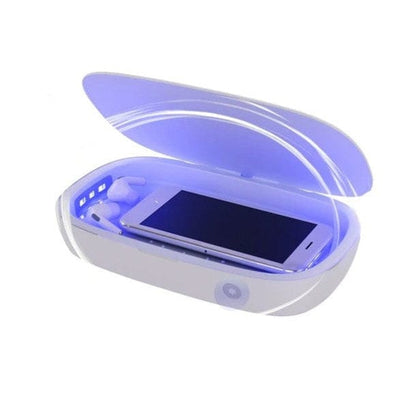 UV-Sterilisator Box mit 10W Wireless Charger & Aroma-Diffusor