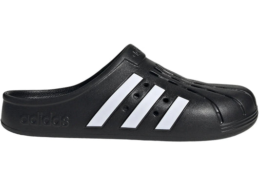 adidas Adilette Clogs Core Black Cloud White