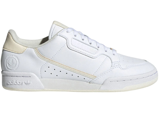 adidas Continental 80 Vegan Cloud White Ecru Tint Off White