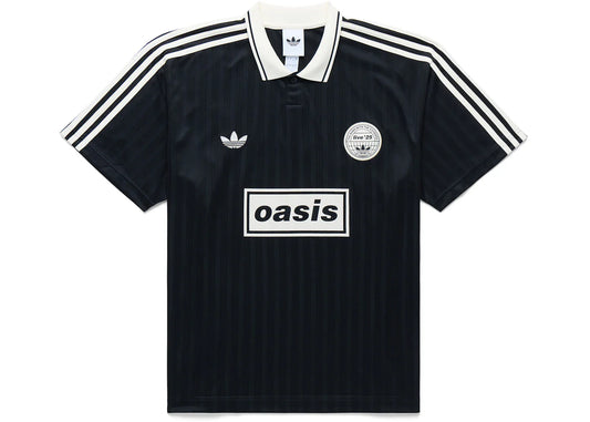 adidas x Oasis Tour Jacquard Jersey Black