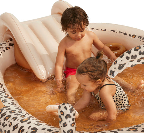 Swim Essentials | Kinderpool 210cm | Beige Leopard Adventure