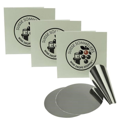 Wine Drops Stopper – Tropffreier Weinausgiesser aus Spezialfolie