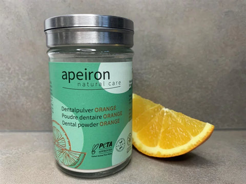 Apeiron - Dental Powder Orange - Refresh Your Smile 🧡✨