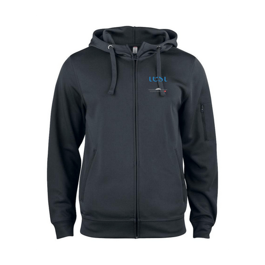 Basic Active Hoodie Full Zip für Herren- besticken und bedrucken
