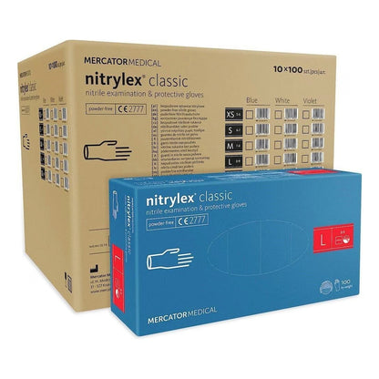 Mercator Nitrylex Classic Nitrilhandschuhe 100 Stk./Box
