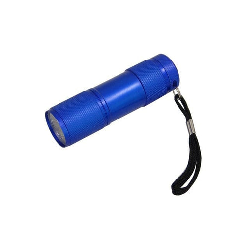 Torch IX LED-Taschenlampe – 9 LEDs, Inkl. Batterien & Metalldose