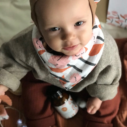 Kuscheltuch i mjuk ekologisk bomull