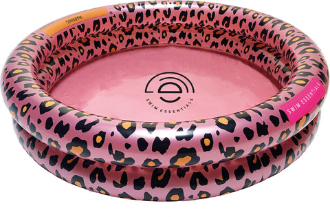 Swim Essentials | Baby Pool 60cm | Rose Gold Leopard