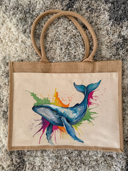 Bolsa de playa - ballena