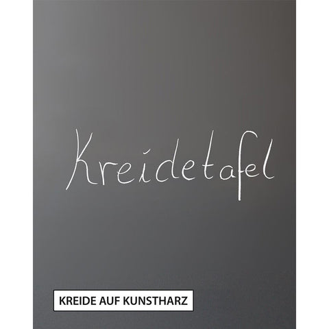 Kreidetafel ohne Rahmen, Rundbogen, 60x90cm, Outdoor