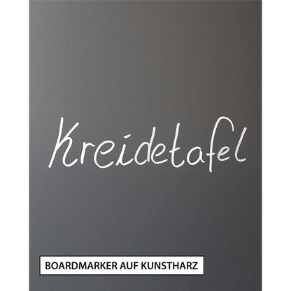 Kreidetafel ohne Rahmen, Rundbogen, 60x90cm, Outdoor