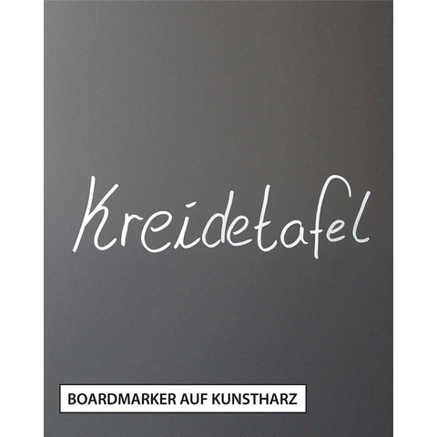 Kreidetafel ohne Rahmen, Rundbogen, 60x90cm, Outdoor
