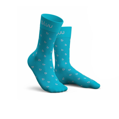 bluu sokker – Socken