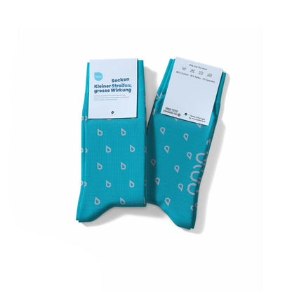 bluu sokker – Socken