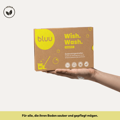 bluu Wish.Wash. – Bodenreningsremsor
