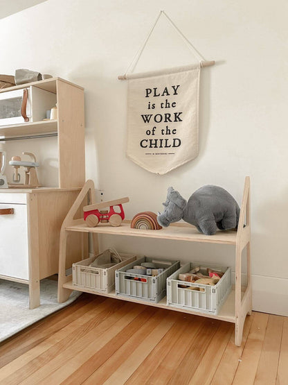 children wood shelf 