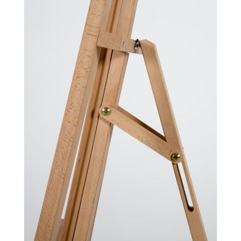 Holz Staffelei-Set "Art Easel" mit magnetischer A1 Kreidetafel, Buche