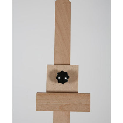 Holz Staffelei-Set "Art Easel" mit magnetischer A1 Kreidetafel, Buche