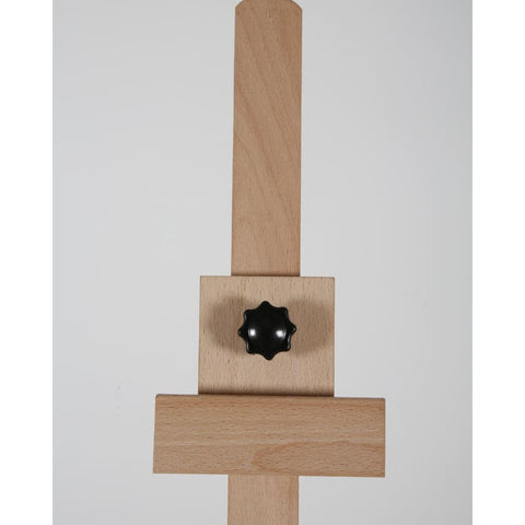 Holz Staffelei-Set "Art Easel" mit magnetischer A1 Kreidetafel, Buche